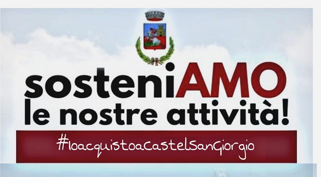 Castel San Giorgio, al via il progetto #ioacquistoaCastelSanGiorgio