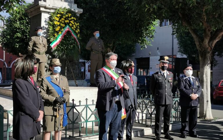 Nocera Inferiore, cerimonia celebrativa per il 4 novembre