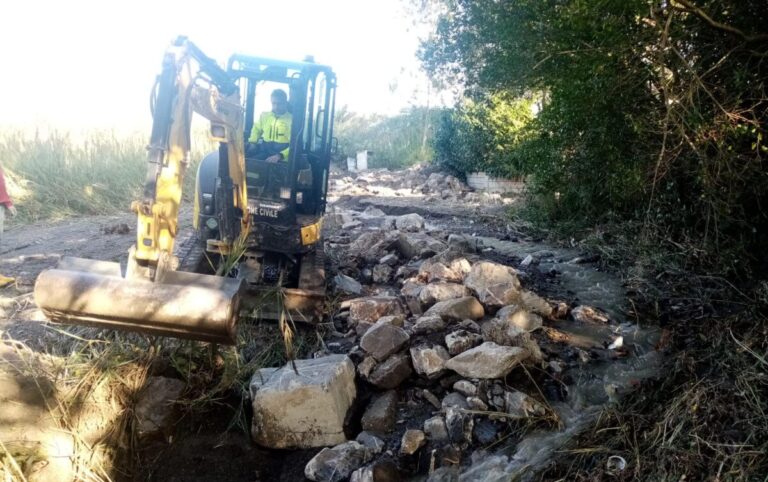 Protezione Civile di Pellezzano in soccorso del territorio di Santa Marina