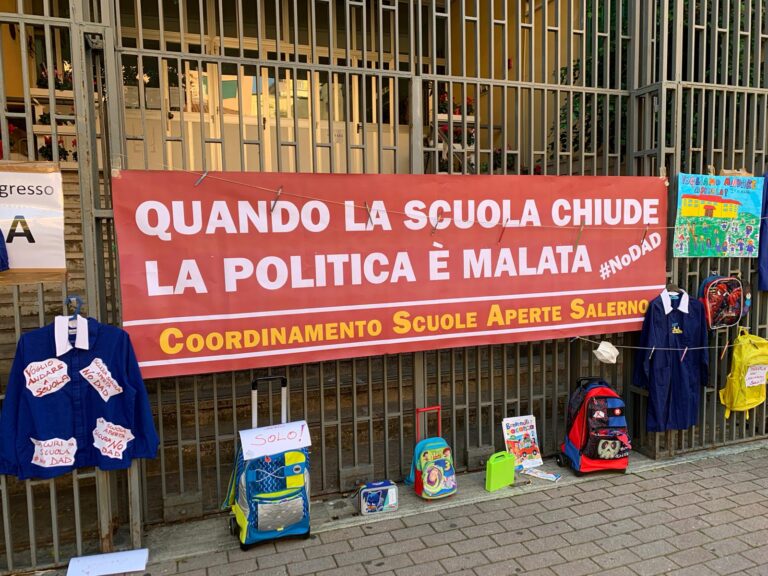 Apertura delle scuole: una lettera aperta al sindaco e al Vice di Salerno