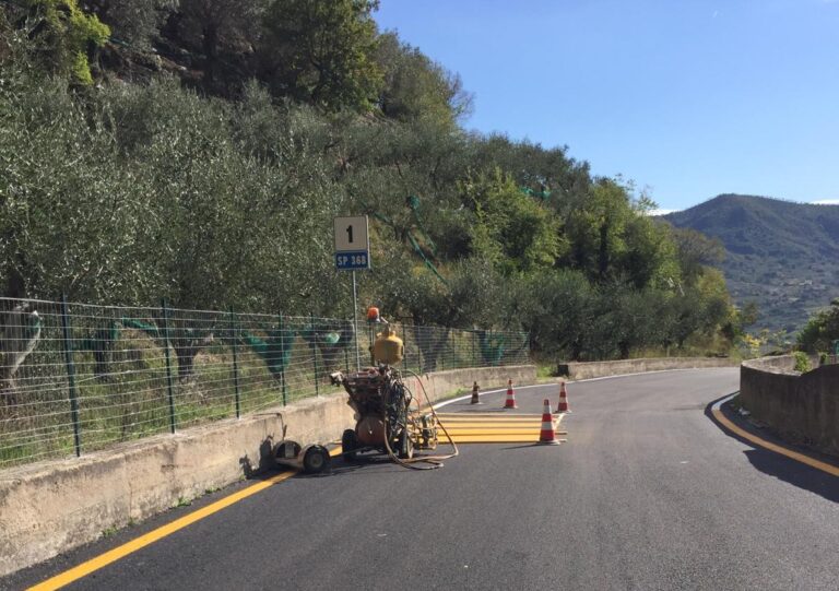 Giffoni Valle Piana: conclusi i lavori sulla SP 368 in località Terravecchia