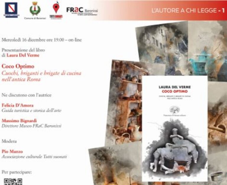 Museo Frac di Baronissi: mercoledì la presentazione online del libro “Coco Optimo”
