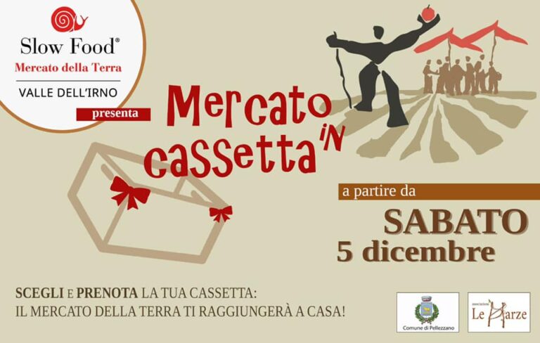 “Mercato in cassetta”, l’iniziativa della Slow Food a Pellezzano