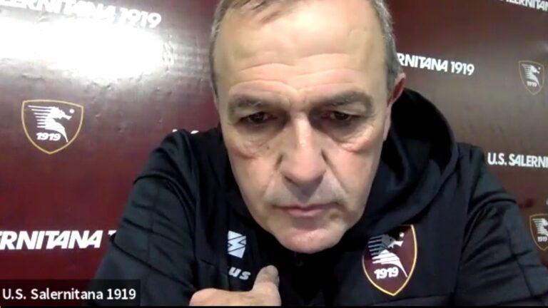 Salernitana-Pordenone, Castori: “Siamo carichi a palla”