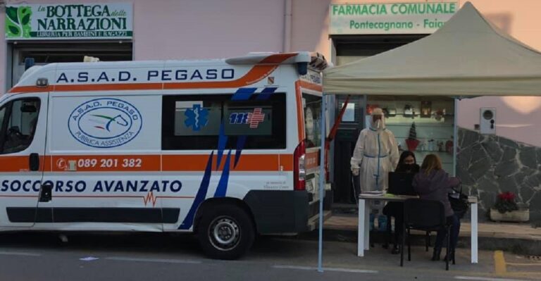 Pontecagnano Faiano, screening rapidi antigenici presso la Farmacia comunale