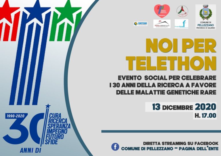 Tutto pronto per la Maratona Telethon a Pellezzano