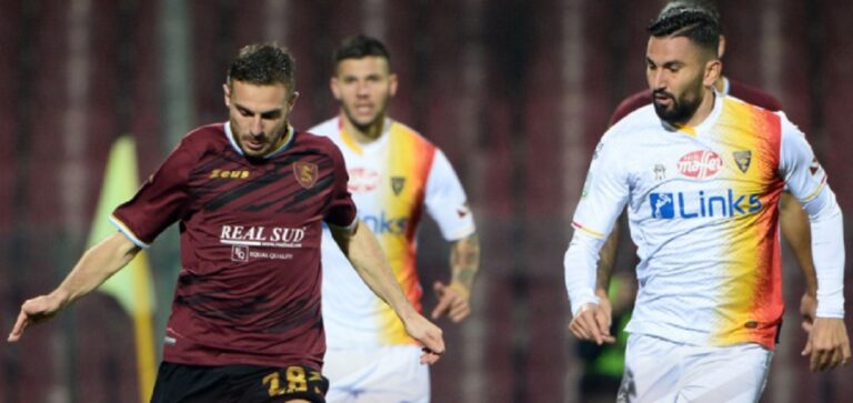 Salernitana-Lecce 1-1: buon pareggio casalingo per i granata