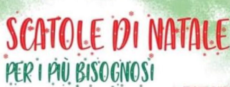 Baronissi, iniziativa solidale “Scatole di Natale” per i più bisognosi