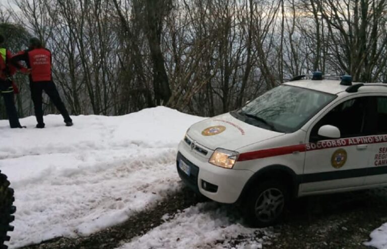 Salerno, intervento del Soccorso Alpino sul Monte Polveracchio