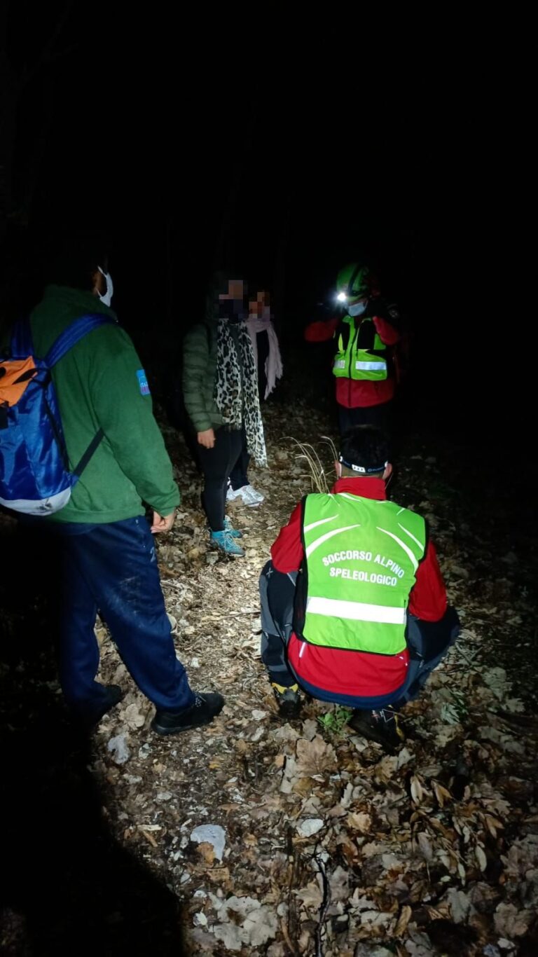 Concluso l’intervento di soccorso sul sentiero “Alta via dei Lattari”