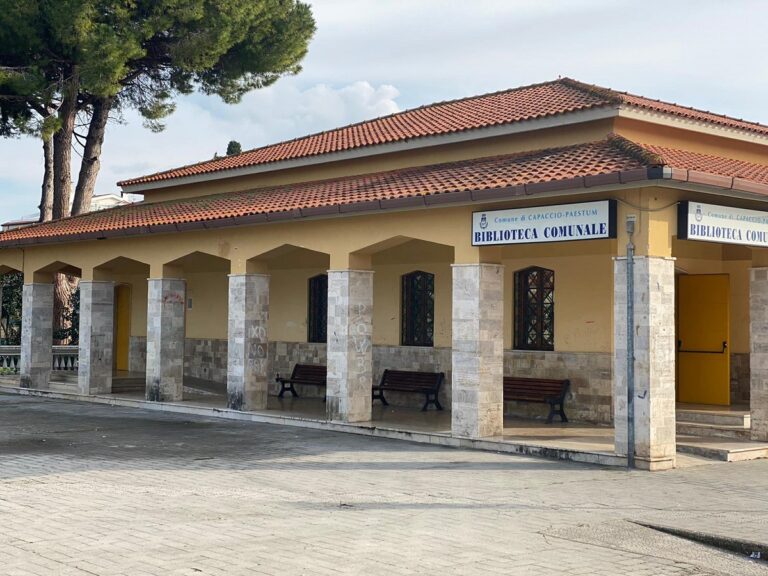 Capaccio Paestum, Restyling della biblioteca comunale