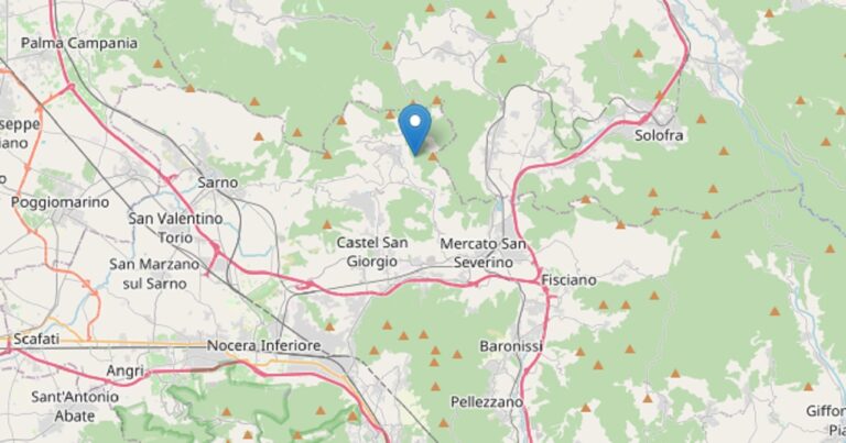 Terremoto con epicentro a Bracigliano: nessun danno a persone e cose