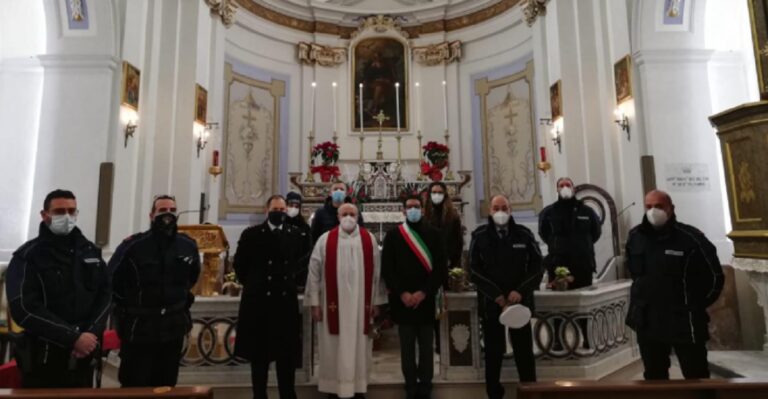 Fisciano, la Polizia festeggia il patrono San Sebastiano Martire