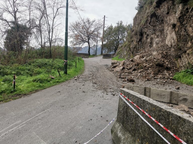 Cava de’ Tirreni, chiesto lo stato di calamità dopo la frana alla Petrellosa