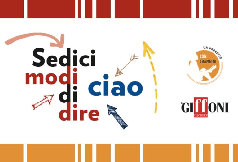 Giffoni Experience, povertà educativa: “Sedici modi di dire ciao”