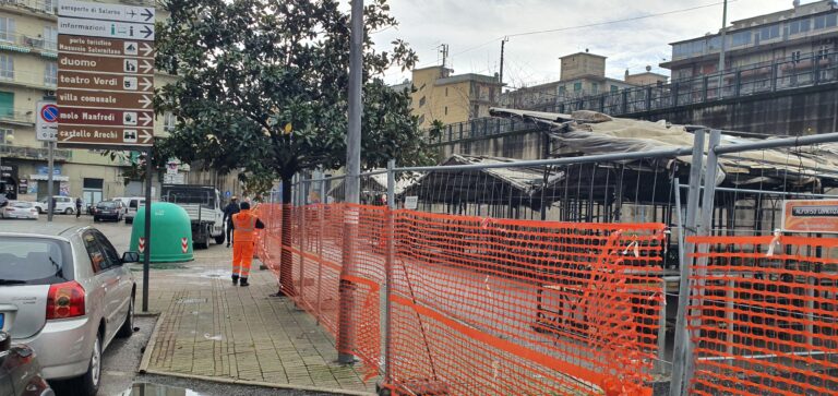 Salerno, via ai lavori di riqualificazione in Via Vinciprova