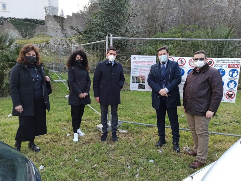 Mercato San Severino, consegnati i lavori della collina “Il Palco”