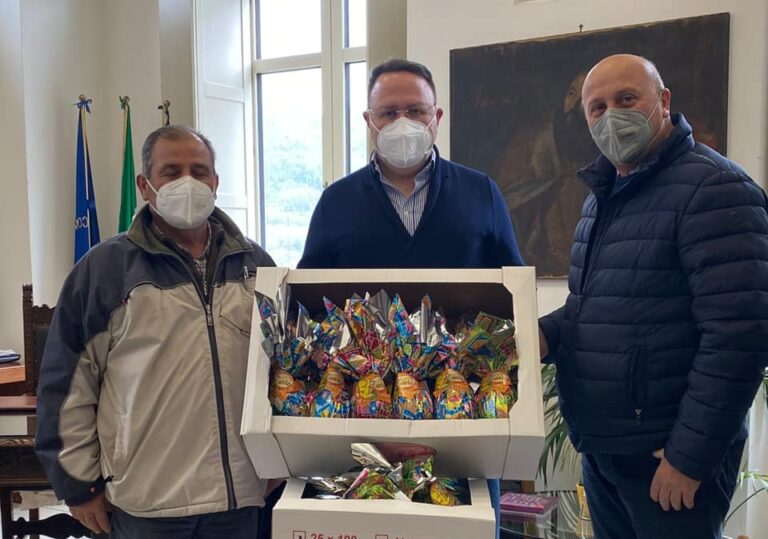 Pellezzano, più di mille uova di Pasqua distribuite dalla Domenica delle Palme