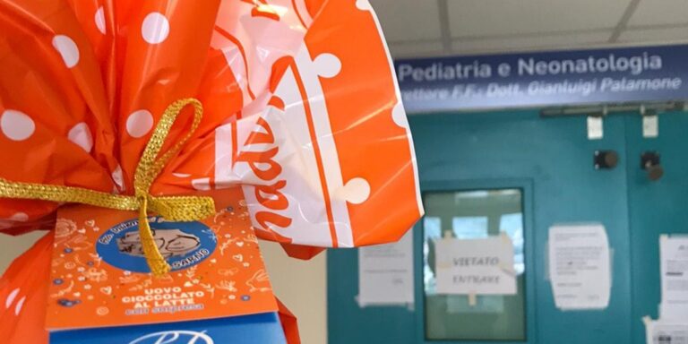 Nocera, uova di Pasqua per i piccoli ricoverati Covid e in Pediatria