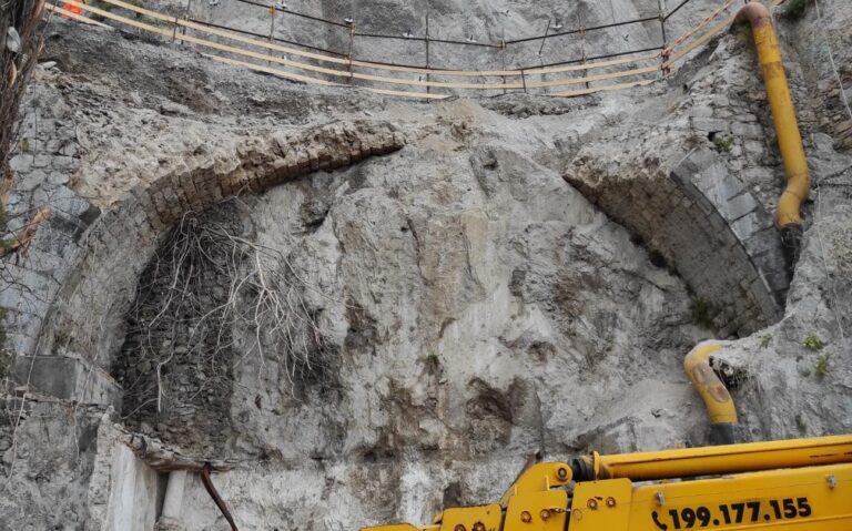 Amalfi: completati i lavori di messa in sicurezza del fronte di frana