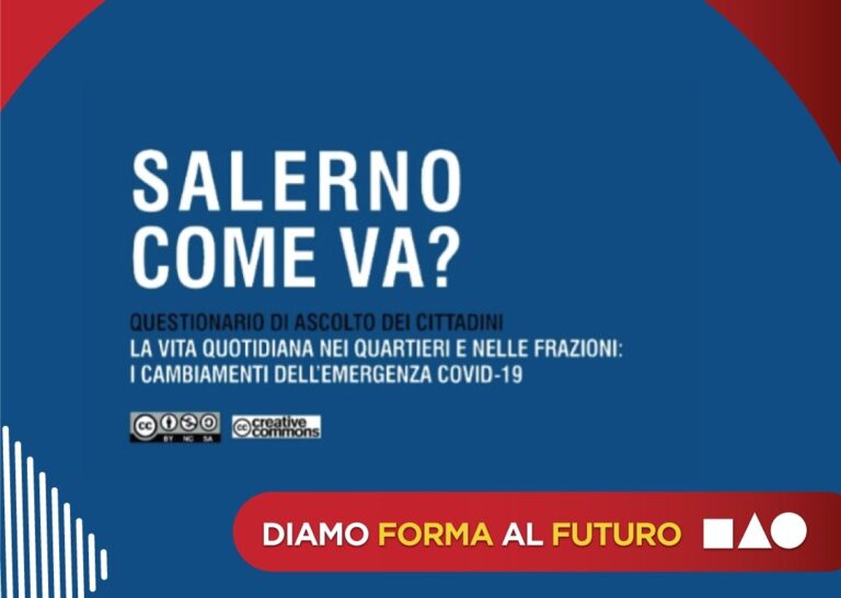 ”Salerno, come va?” questionario d’ascolto per i cittadini