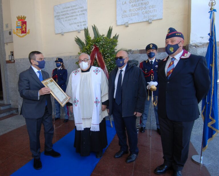 La Polizia compie 169 anni. Anche a Salerno si celebra l’anniversario