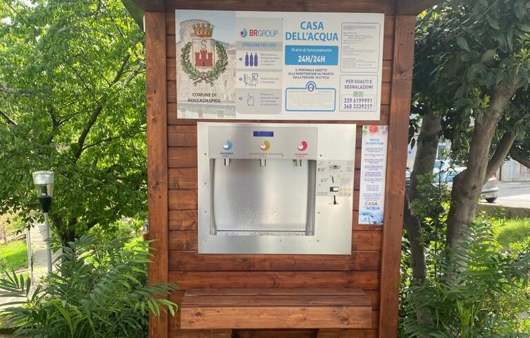 Roccadaspide, inaugurata la nuova Casa dell’acqua