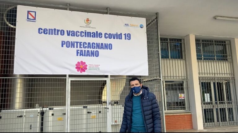 Pontecagnano, tutto pronto per l’apertura del centro vaccinale