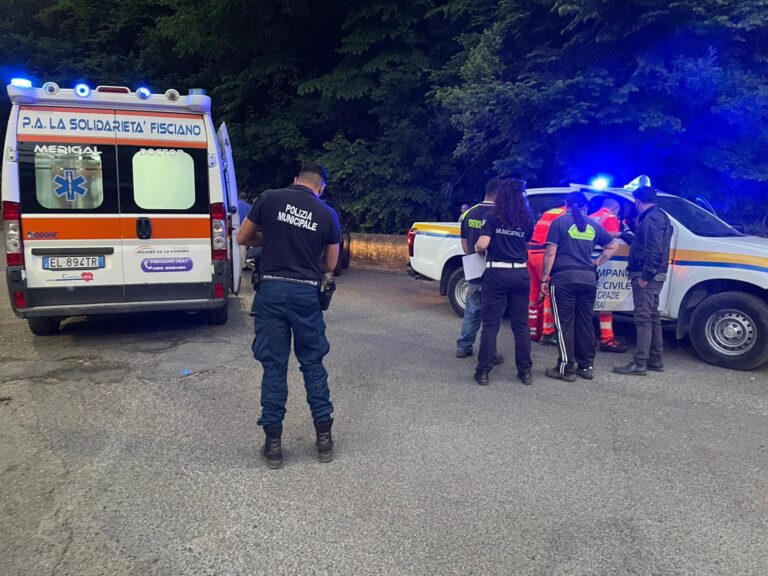 Pellezzano, ciclista infortunato dopo un incidente in montagna: salvato