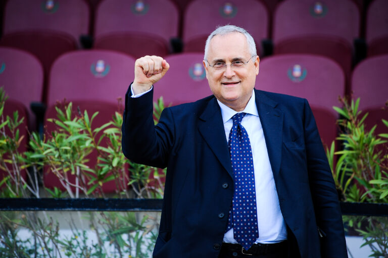 Lotito dopo la sfida con la Lazio: “Quando uno ha ricevuto poi dimentica”