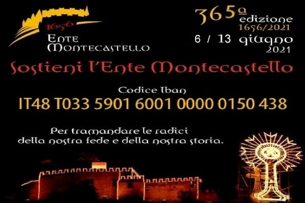 Cava: sosteniamo i festeggiamenti di Montecastello