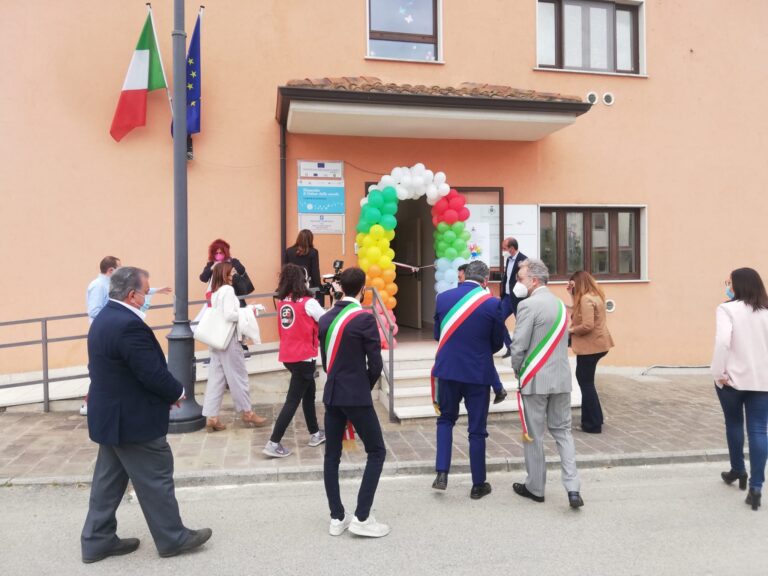 Piano di Zona S07 Roccadaspide: inaugurato asilo nido di Giungano