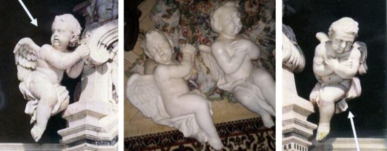 Contursi Terme, restituiti due angeli in marmo rubati dalla Chiesa Madre