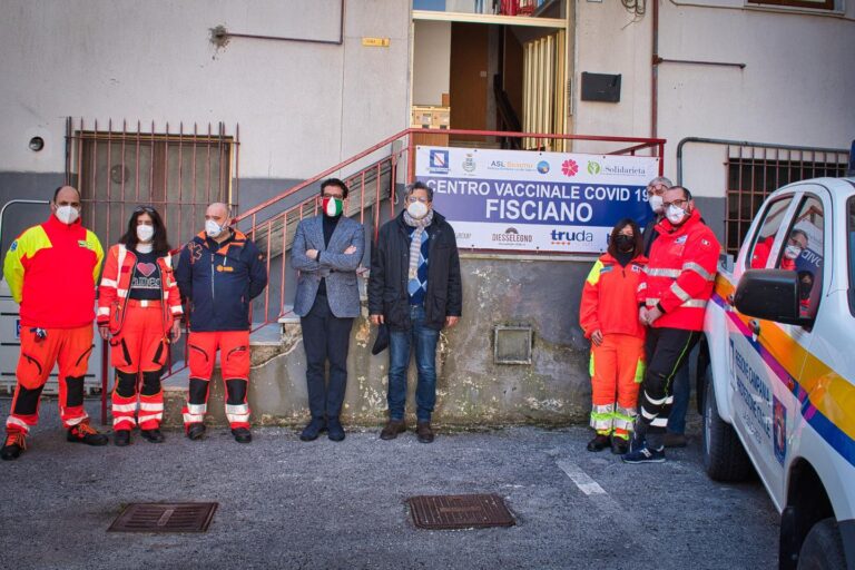 Fisciano, vaccini: l’impegno de “La Solidarietà”