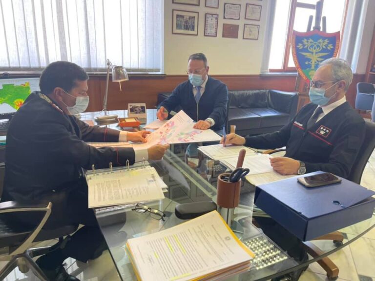 Campagna Aintincedio Boschivo: al tavolo il sindaco Morra, delegato ANCI Campania