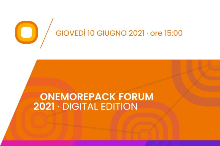 One More Pack, il primo forum sul packaging il prossimo 10 giugno