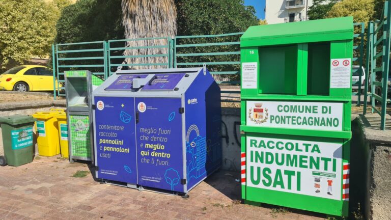 Pontecagnano, conferimento pannolini e pannoloni: il nuovo servizio