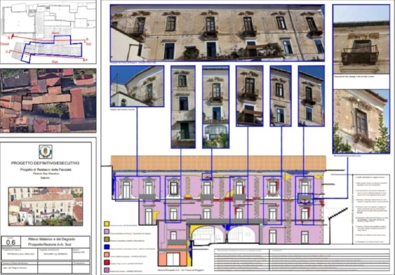 Salerno, iniziano lunedì i lavori a Palazzo San Massimo