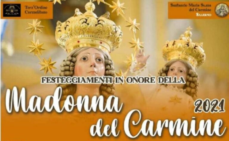 Madonna del Carmine, niente processione a Salerno: alle 11 la messa