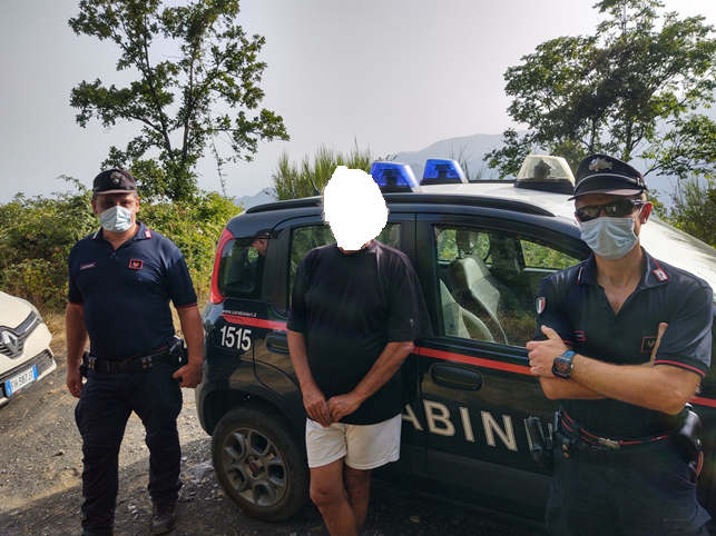 Tramonti, salvataggio di un escursionista da parte dei Carabinieri Forestali