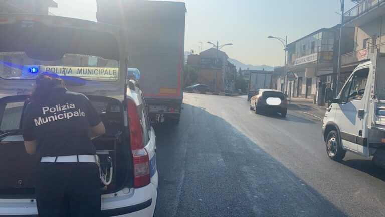 Nocera Superiore, controlli della Polizia per contrastare il ”parcheggio selvaggio”