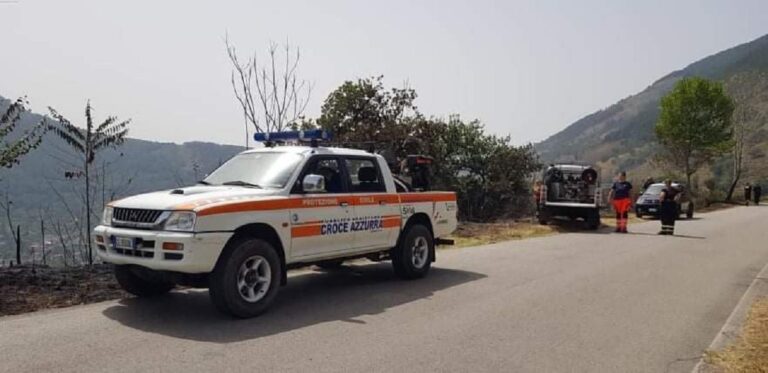 Incendi, la Protezione Civile Croce Azzurra Siano intensifica attività di pattugliamento