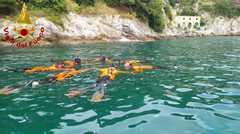 Vigili del Fuoco Campania, corso di formazione “Soccorritori Acquatici”