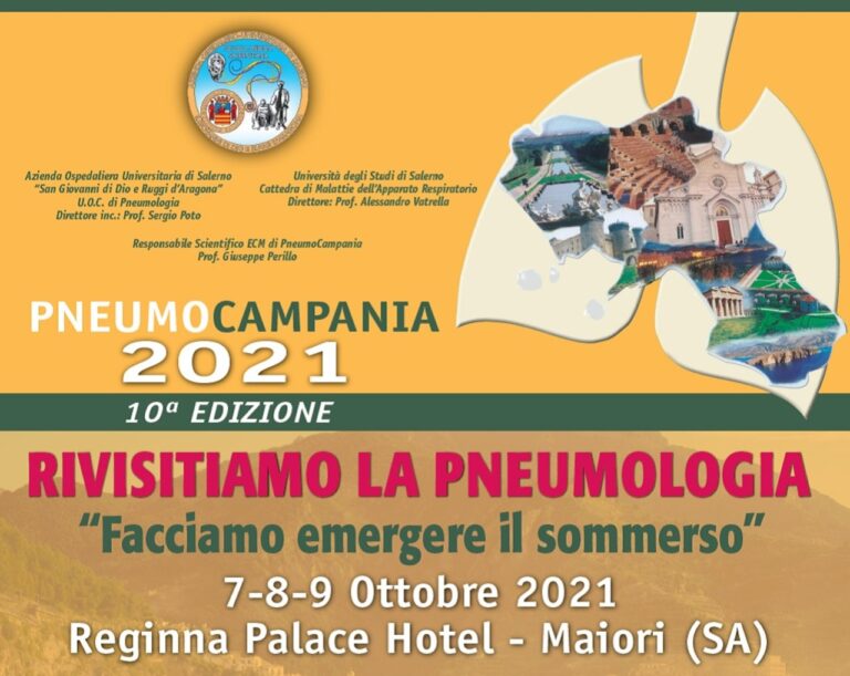 A Salerno la X Edizione di Rivisitiamo la pneumologia