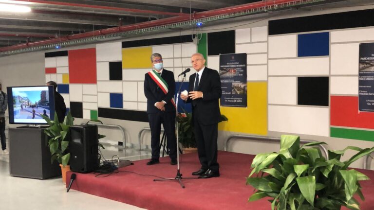 Cava, inaugurato il nuovo parcheggio pubblico interrato