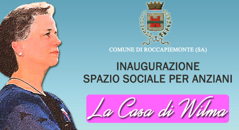 Roccapiemonte, il 26 ottobre l’inaugurazione de La Casa di Wilma