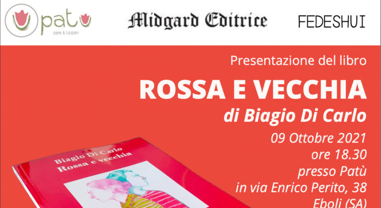 Eboli, “Rossa e vecchia”: una presentazione letteraria fuori dagli schemi