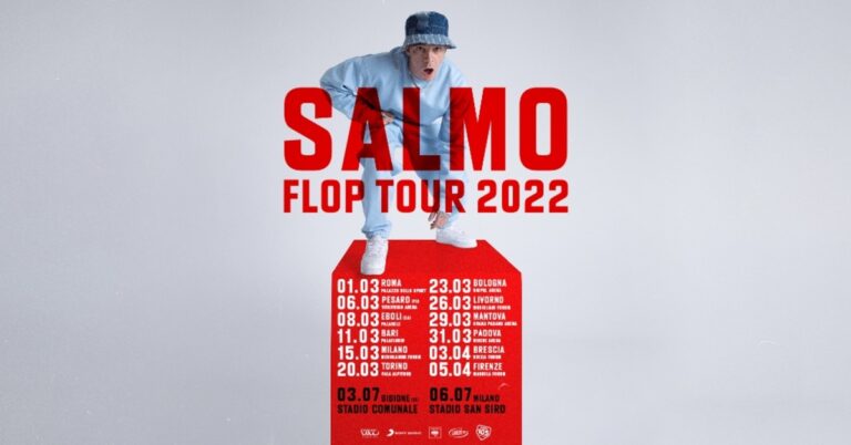 Salmo, il “Flop Tour” fa tappa ad Eboli: ecco come acquistare i biglietti