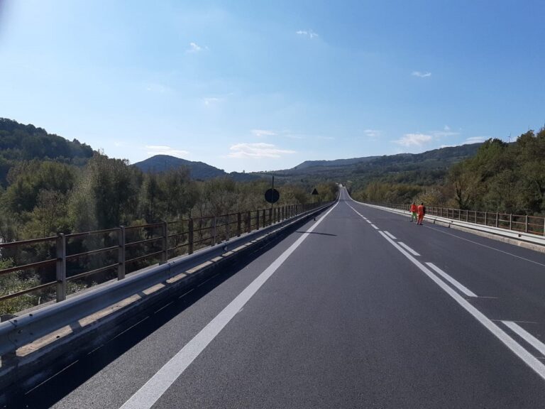 Raccordo Autostradale 2 “di Avellino”: restringimento carreggiata per i giorni 29 e 30 novembre