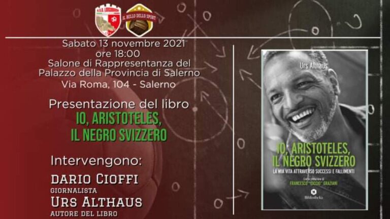 Presentazione del libro “Io, Aristoteles, il negro svizzero”